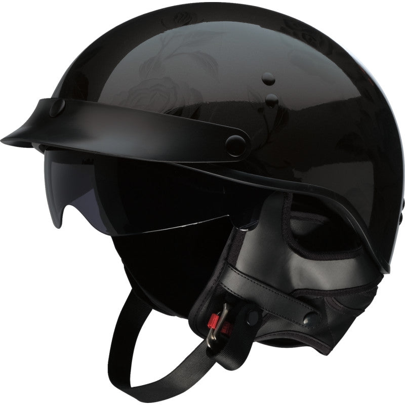 Load image into Gallery viewer, Z1r Vagrant NC Rose Helmet (XX-Large, Black)
