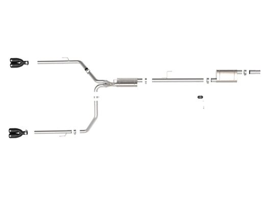 Afe 49-38084-B AFE Exhaust Cat Back