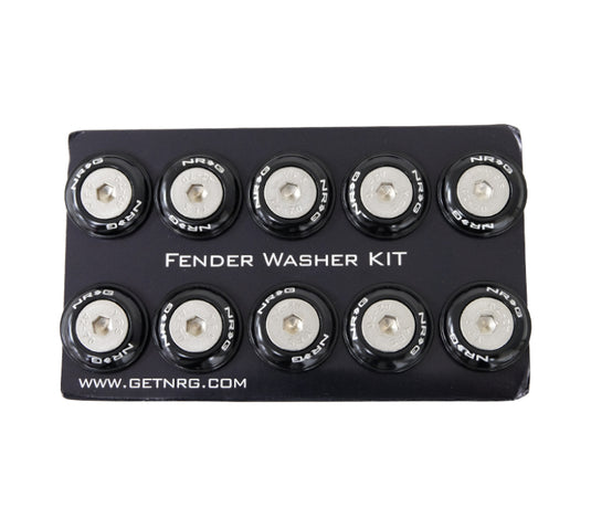 Nrg FW-100BK NRG Fender Washer Kits
