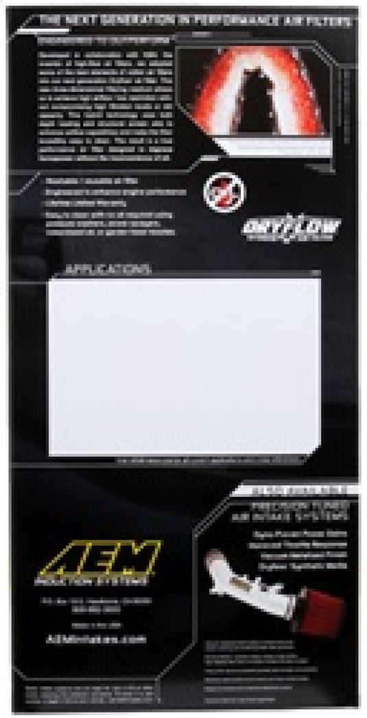 Aem Induction 28-20181 AEM IND Drop in Air Filters