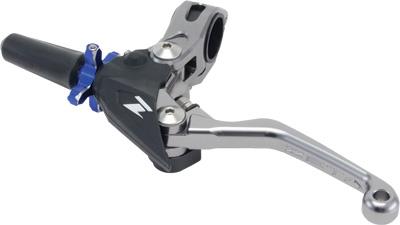Zeta ZE43-1311 CP Pivot Clutch Lever - Three Finger - Blue