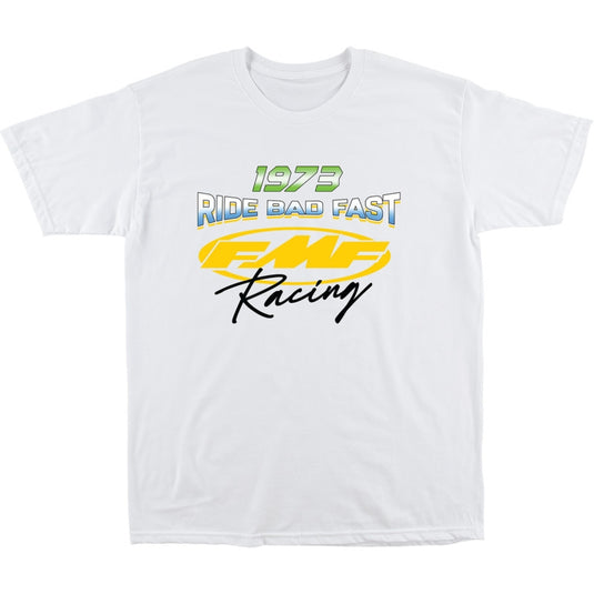 Fmf Racing Photo Finish T-Shirt (Large, White)