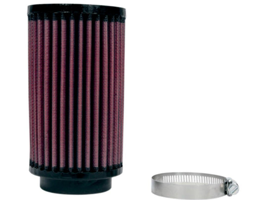 K&N Engineering RU-0620 Universal Round Straight Air Filter - Rubber End Cap