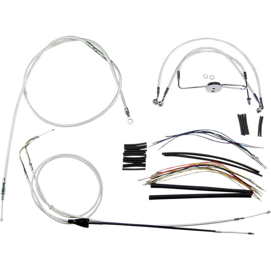 Magnum 387001 Sterling Chromite II Handlebar Installation Kit for 12-14in. Ape