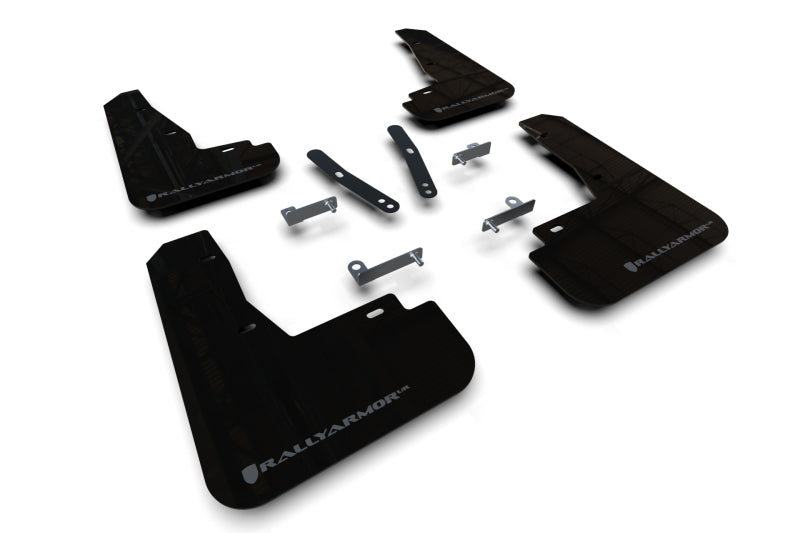 Load image into Gallery viewer, Rally Armor MF91-UR-BLK-DGRY RAL UR Blk Flap/Dark Grey Logo

