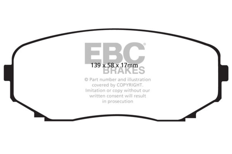 Load image into Gallery viewer, Ebc DP31794C EBC Redstuff Brake Pad Sets
