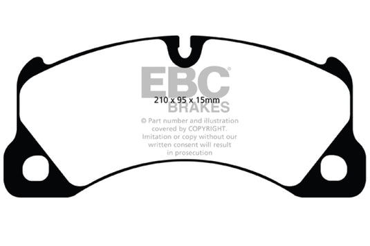 Ebc DP41835R EBC Yellowstuff Brake Pad Sets