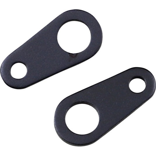 Custom Dynamics CD-MICRO-SB Micro Bullet Turn Signal Mounting Straight Brackets - Black