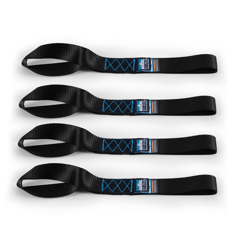 Load image into Gallery viewer, Borne Off-Road BNRTC-TDHD-4BK BRN Ratchet Tie-Down

