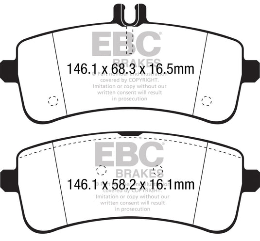 Ebc DP52350NDX EBC Bluestuff Brake Pad Sets