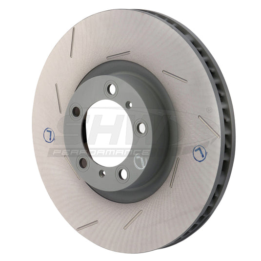 Shw Performance PFL39721 SHW Slotted Monobloc Rotors