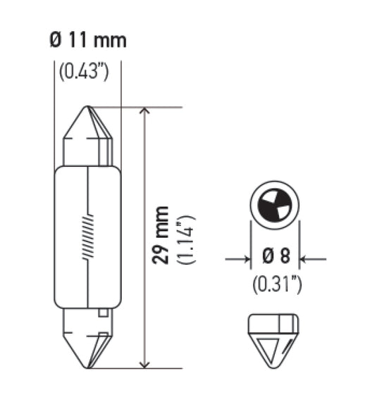 Hella 6428 HELLA Miniature Bulb