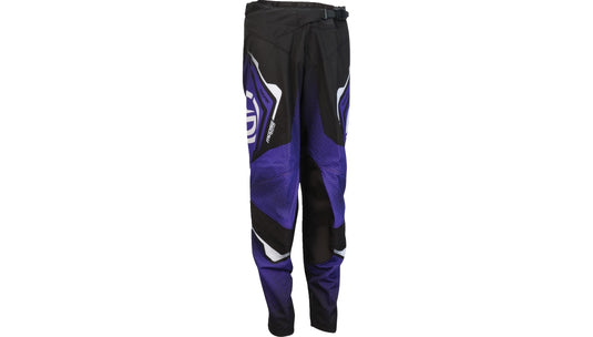 Moose Offroad Qualifier Youth Pants (30, Black/Purple/White)