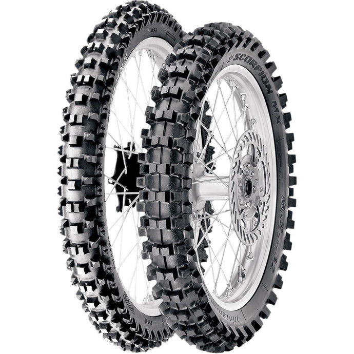 Pirelli 3556600 Scorpion XC Mid-Soft Rear Tire - 110/100-18