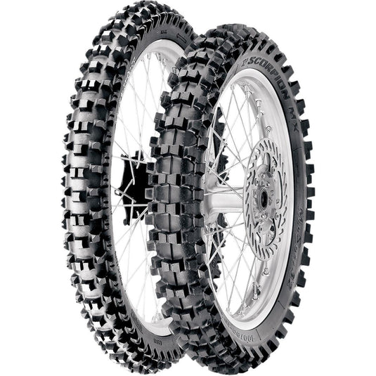 Pirelli 3556600 Scorpion XC Mid-Soft Rear Tire - 110/100-18