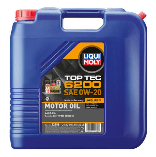 Liqui Moly 22186 LQM Motor Oil - Top Tec 6200