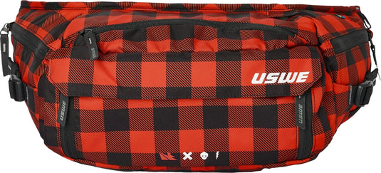 Uswe 5206083048 Zulo 6L Hip Pack - Flannel Red