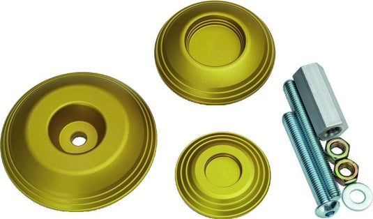Kuryakyn 3802 KUR Axle Nut Caps D