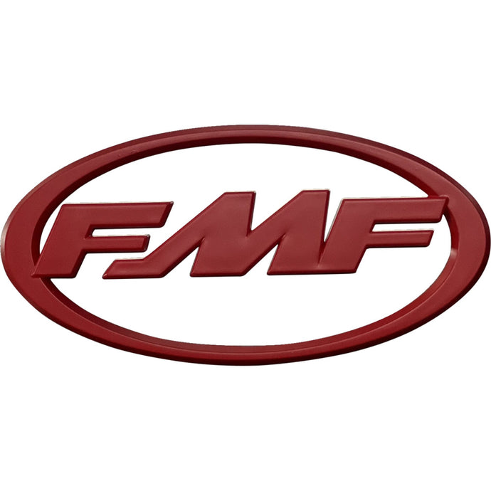 Fmf Racing 014854 Sticker FMF Logo Decal - Red