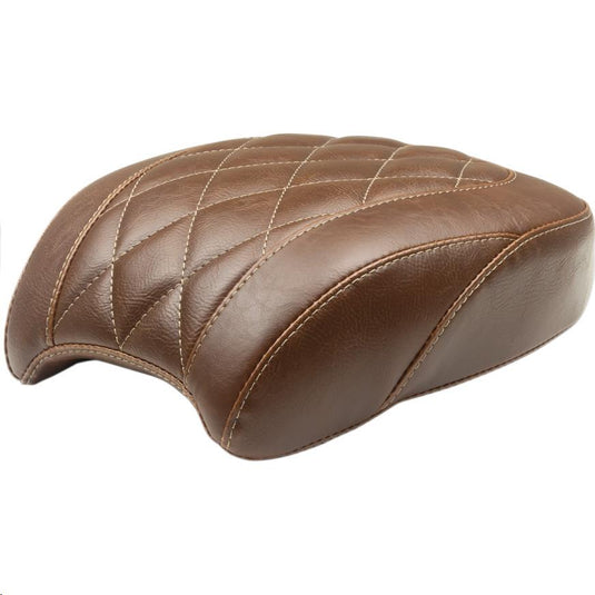 Mustang 83054 Wide Tripper Solo Seat - Diamond Stitch - Brown