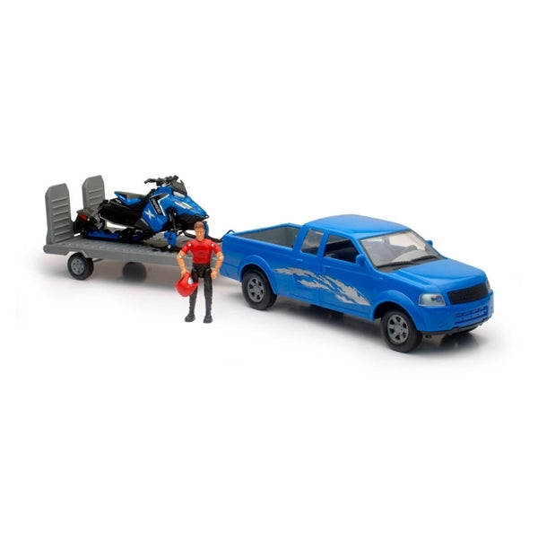 New Ray Toys SS-37406A 1:18 Scale Pickup with Polaris Switchback 800 Replica