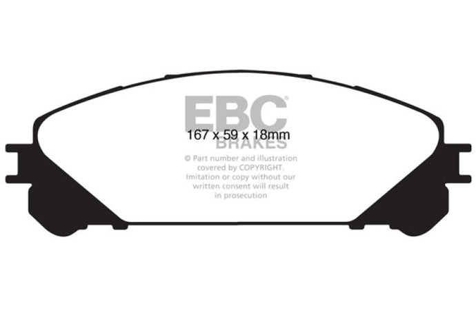 Ebc DP31837C EBC Redstuff Brake Pad Sets