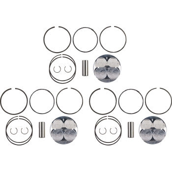 Wossner K4048DA-3 Piston Kit for 4 Stroke - 79.95mm