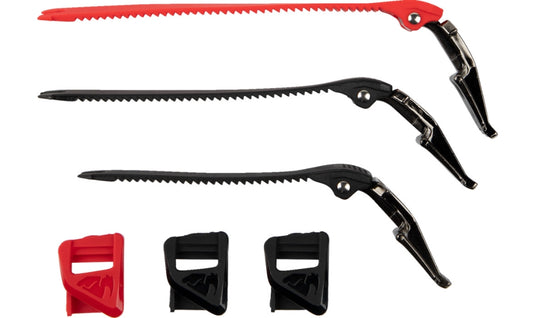 Thor Strap Kit for Radial Boots - Red/Black