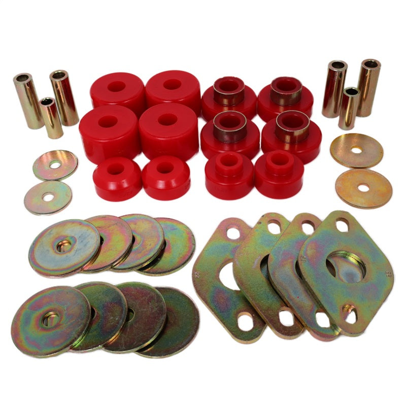 Load image into Gallery viewer, Energy Suspension 8.4109R ES Body Mounts - Red
