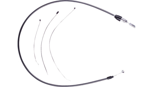 Magnum 42386HE Alternate Length Black Pearl Quick Connect Braided Upper Clutch Cable - 49in.