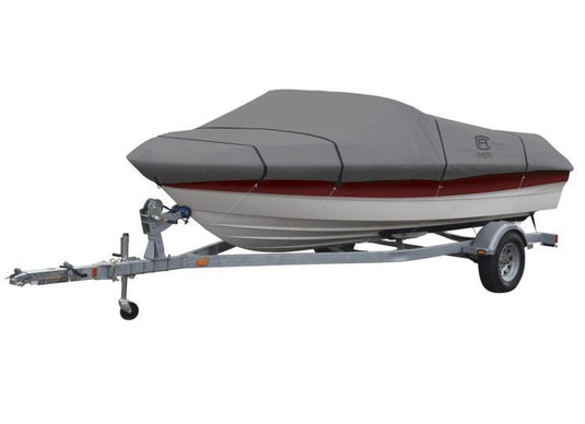 Classic Accessories 20-143-111001-00 Lunex RS-1 Boat Cover - Model D - Gray