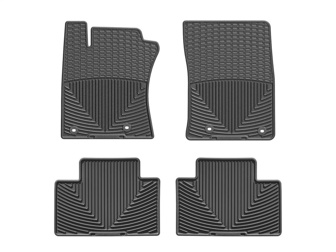 Weathertech W307-W136 WT Rubber Mats - Rear - Blk