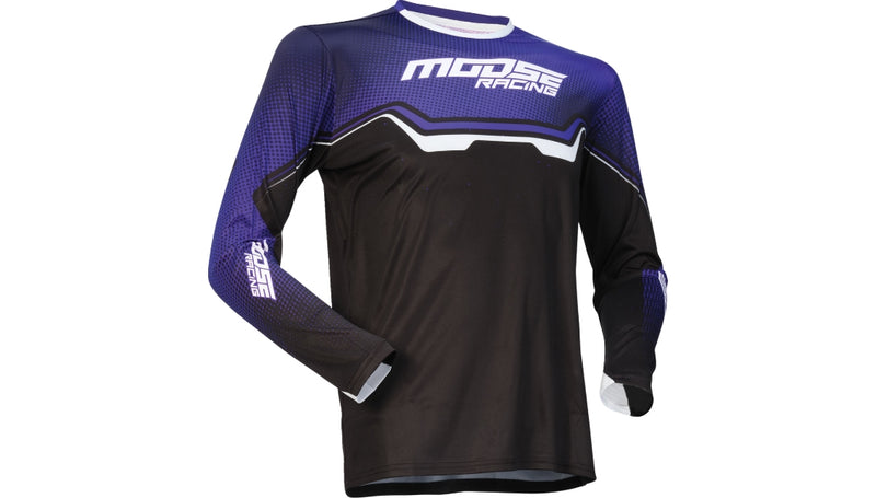 Load image into Gallery viewer, Moose Offroad Qualifier Youth Jersey (XX-Large, Purple/Black/White)
