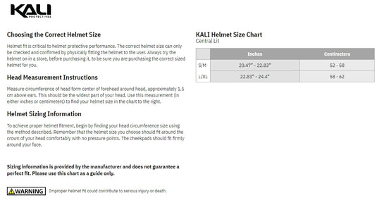 Kali Protectives Uno Helmet