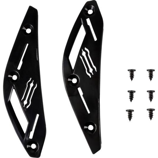 Icon Forhead Vent Base for Domain Helmets - Black