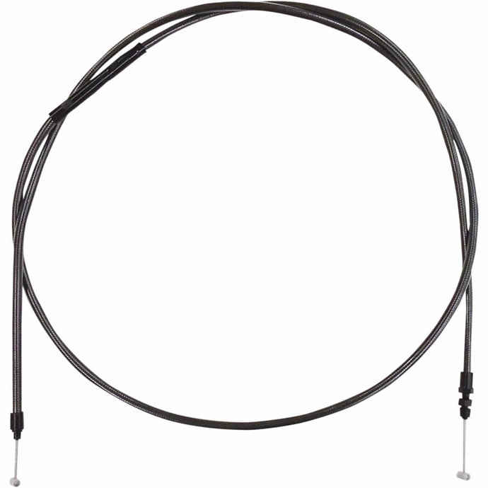 Magnum 42308 Braided Clutch Control Cable - +8in. - Black Pearl