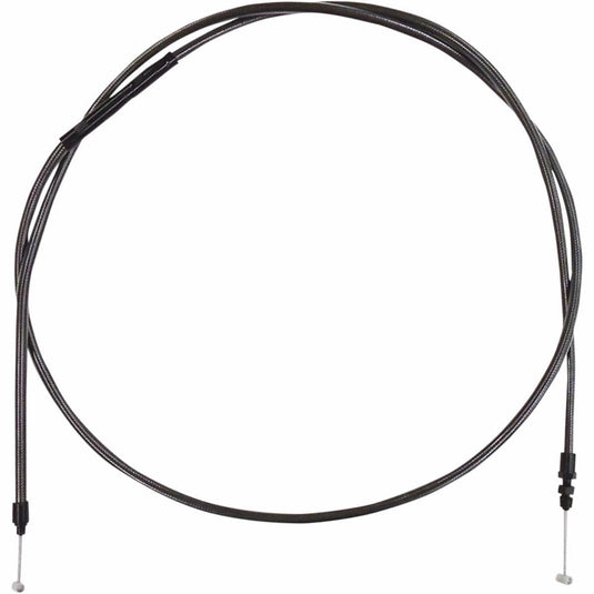 Magnum 42306 Braided Clutch Control Cable - +6in. - Black Pearl