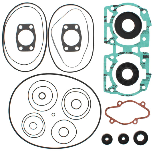 Winderosa 711203 Gasket Set with Oil Seal