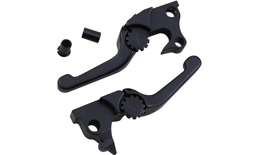 Powerstands Racing 12-01655-22 Anthem Shorty Lever Set - Black