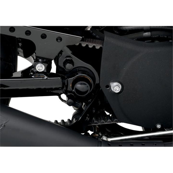 Drag Specialties 1303-0201 Swingarm Pivot Bolt Covers - Gloss Black