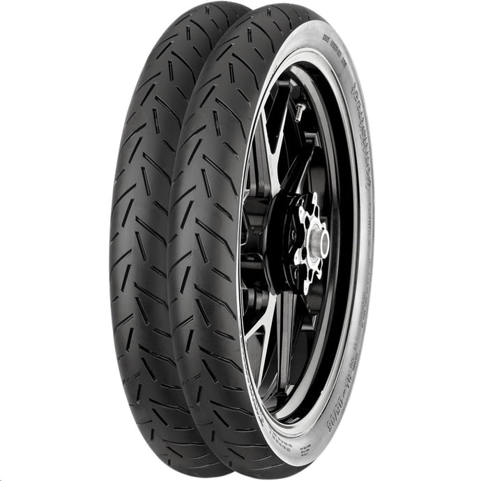 Continental 02403980000 Contistreet Front/Rear Tire - 2.75-18