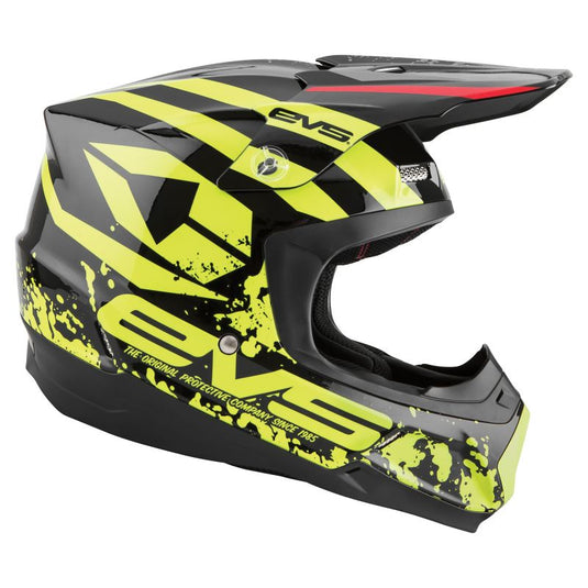 Evs HE18T5G-BK-M EVS T5 Helmet