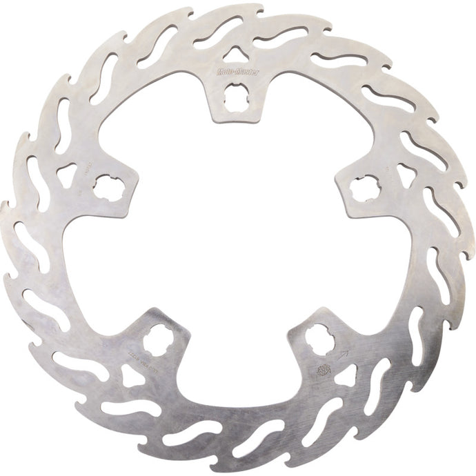 Moto-Master 110762-PU Flame Fixed Front Brake Rotor - 11.8in. - 5.47in.
