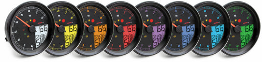 Koso North America BA072010 HD-05 Multifunctional 4.5in. Gauge