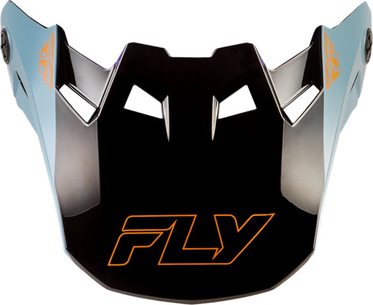 Fly Racing Visor for Formula CC Glide Helmets - Purple/Stone/Black - YL-Sm