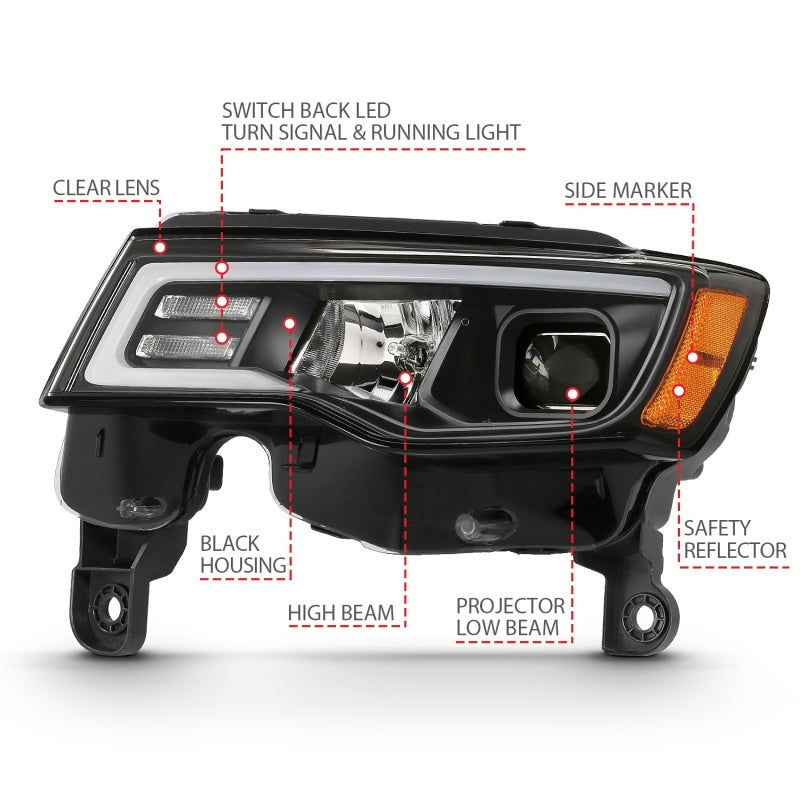 Load image into Gallery viewer, Anzo 111418 ANZ LED/Projector Headlights
