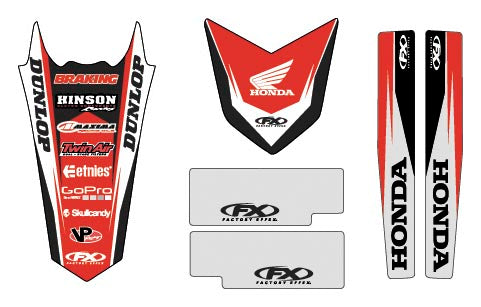 Factory Effex 17-50324 Trim Kit - Honda