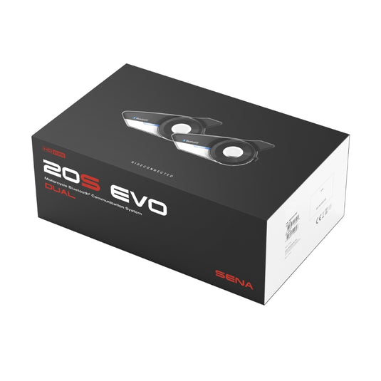 Sena 20S EVO HD Bluetooth Communication System - Dual Pack