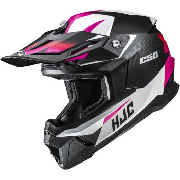 Hjc C50 Slide Helmet (Medium, Semi-Flat Pink (MC-8SF))