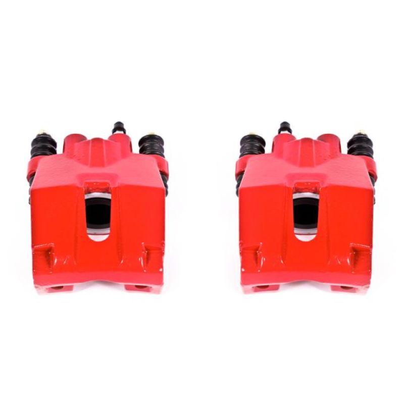 Load image into Gallery viewer, Powerstop S4858 PSB Red Calipers
